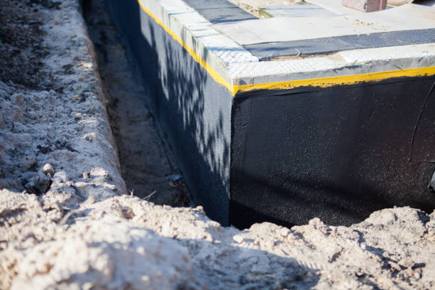 Professional Waterproofing technician working in Lyons, WI
